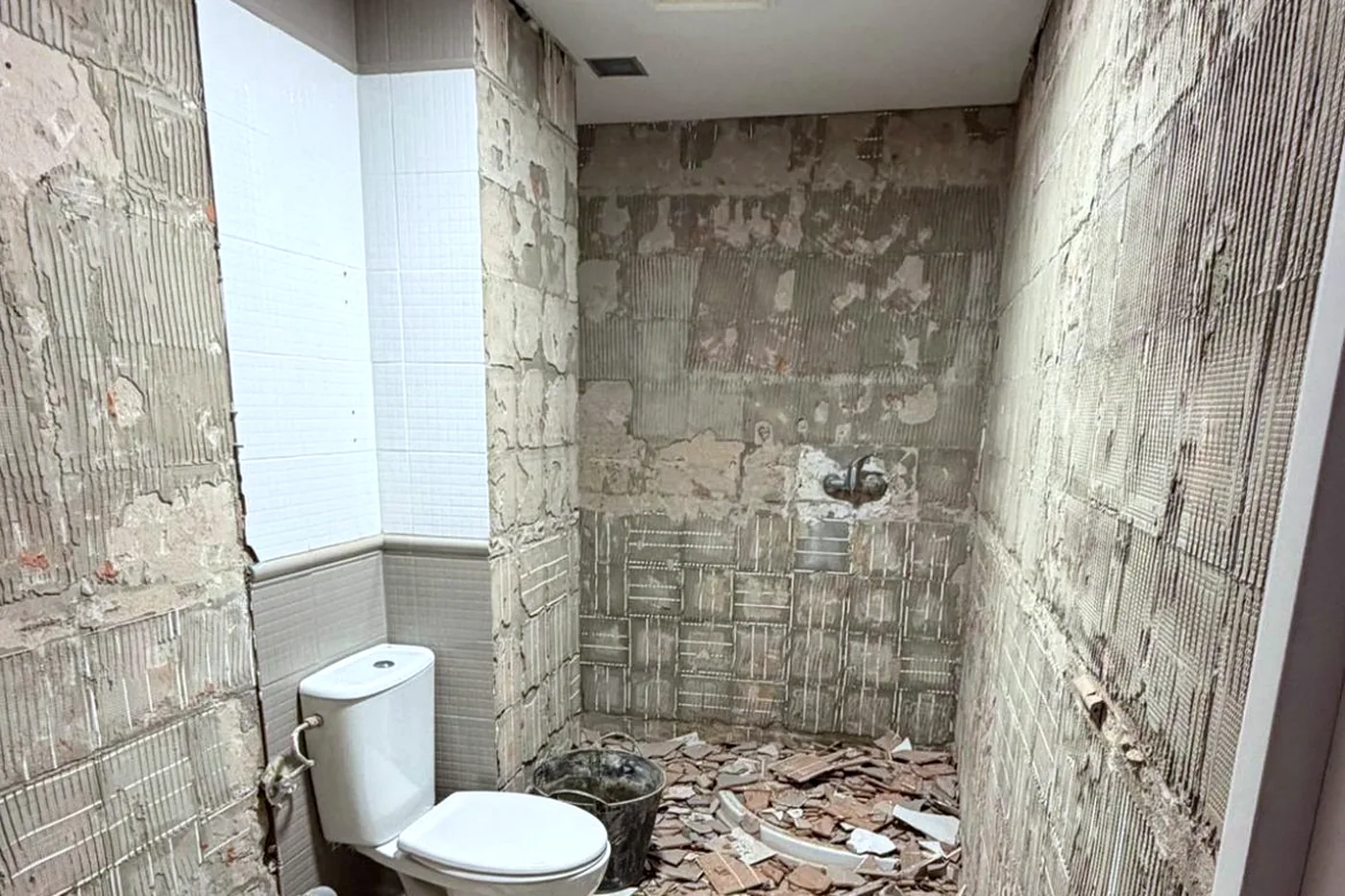 Reforma de baño: antes